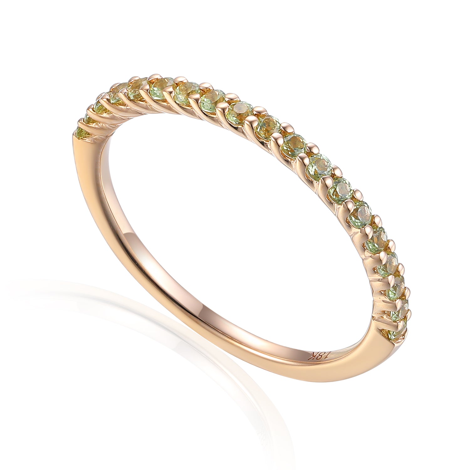 Fine Gemstone Set Eternity Ring