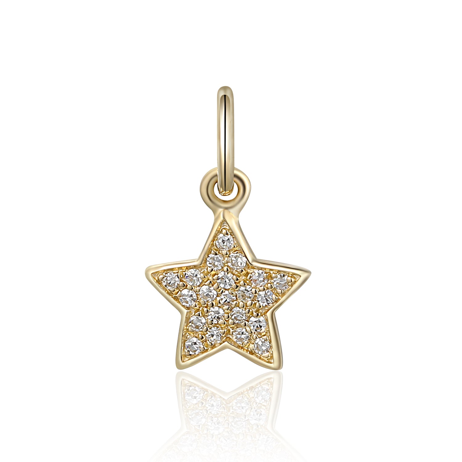 Diamond charm on sale
