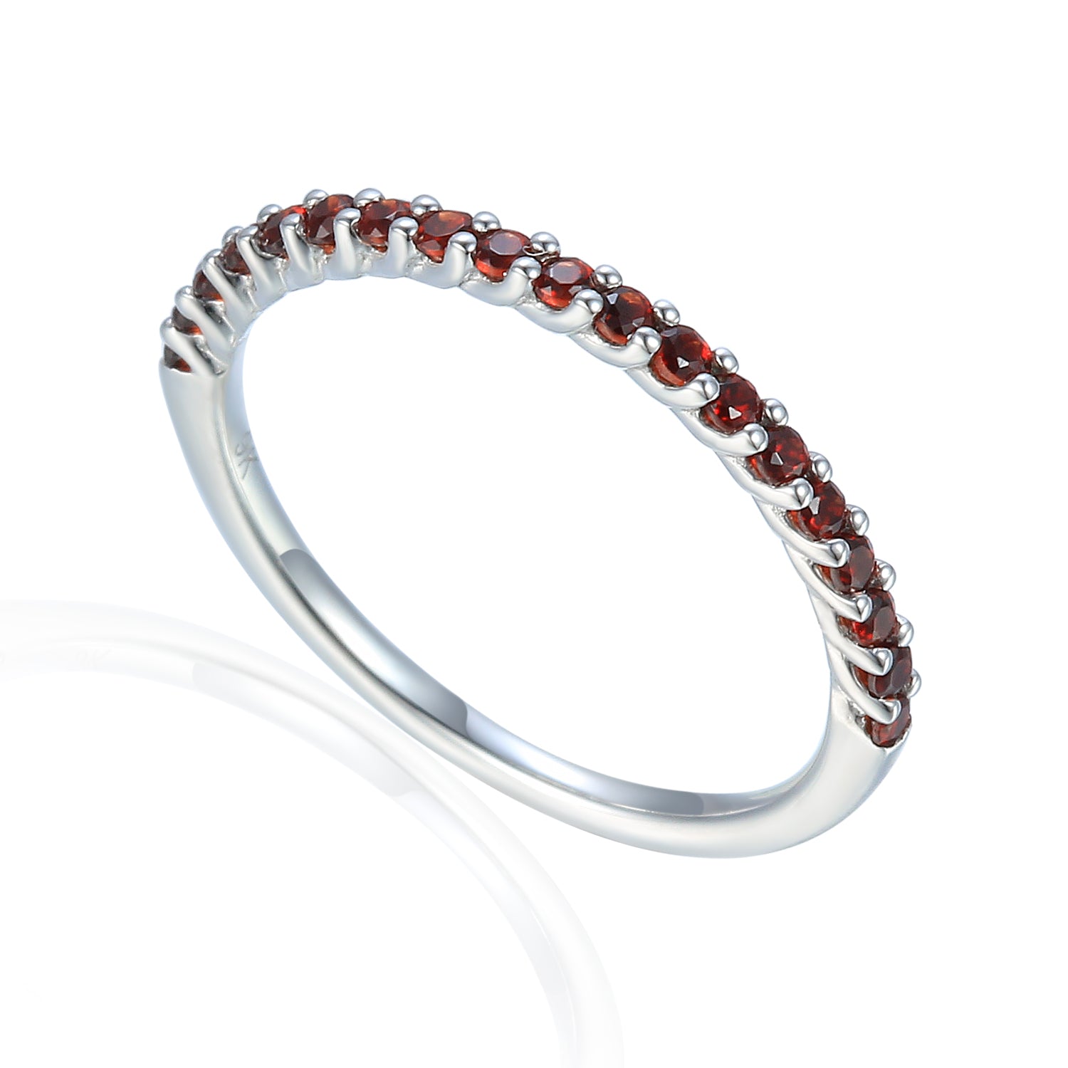 Fine Gemstone Set Eternity Ring