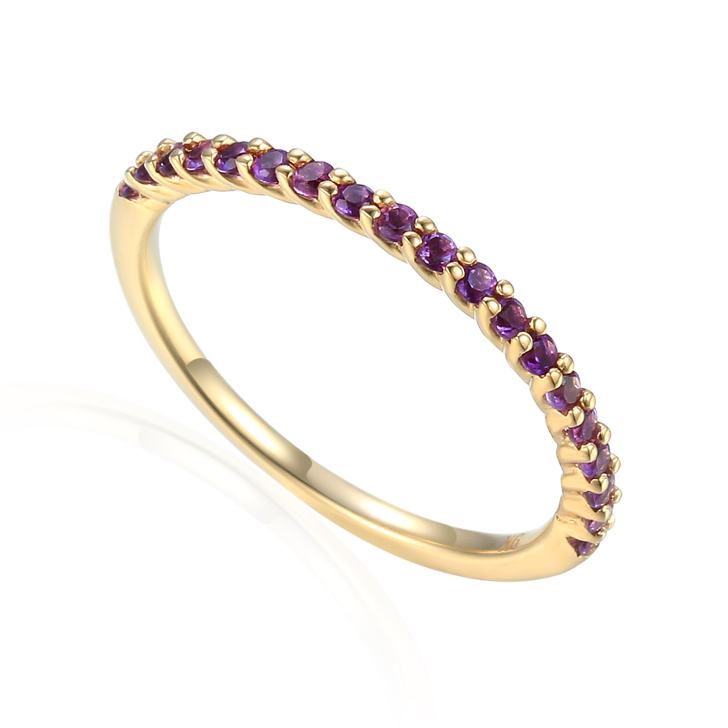 Fine Gemstone Set Eternity Ring