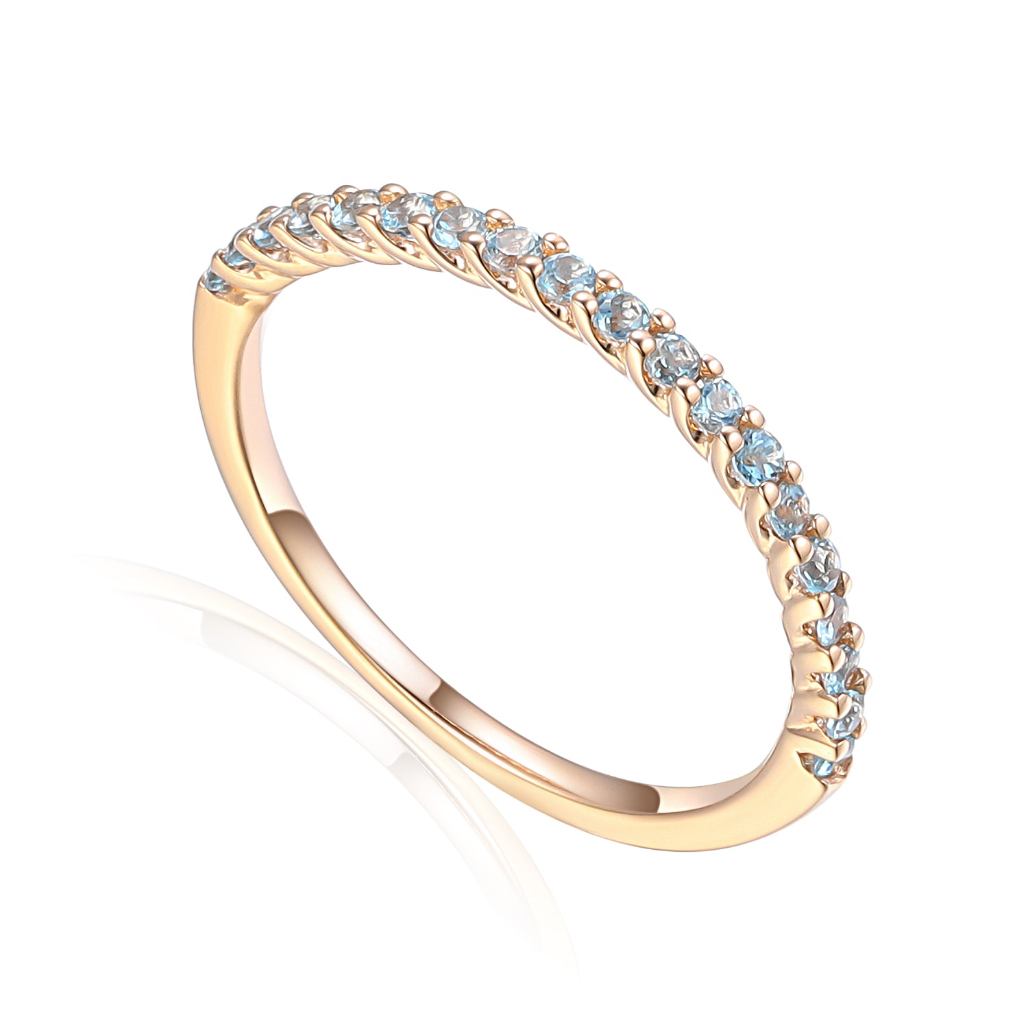 Fine Gemstone Set Eternity Ring