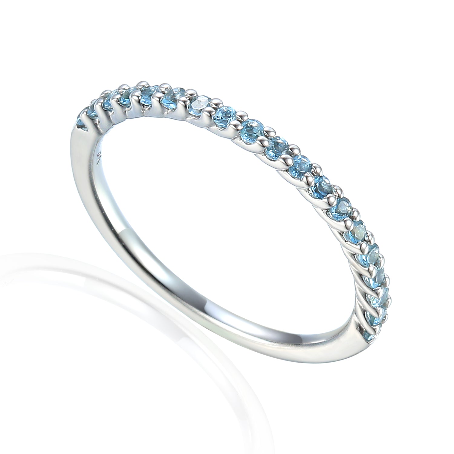 Fine Gemstone Set Eternity Ring