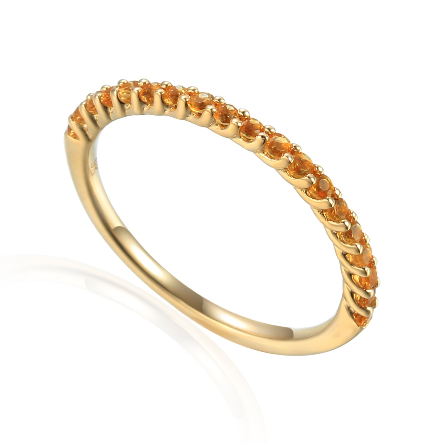 Fine Gemstone Set Eternity Ring