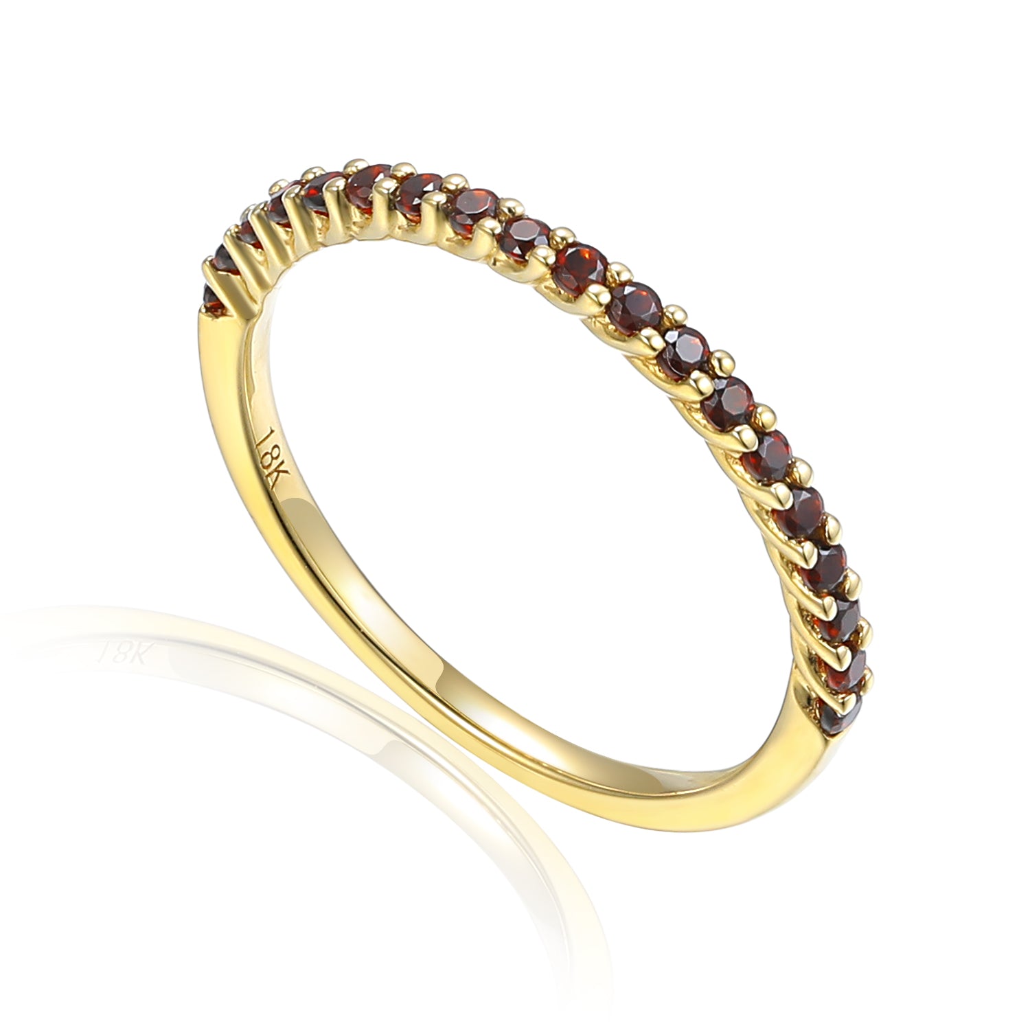 Fine Gemstone Set Eternity Ring