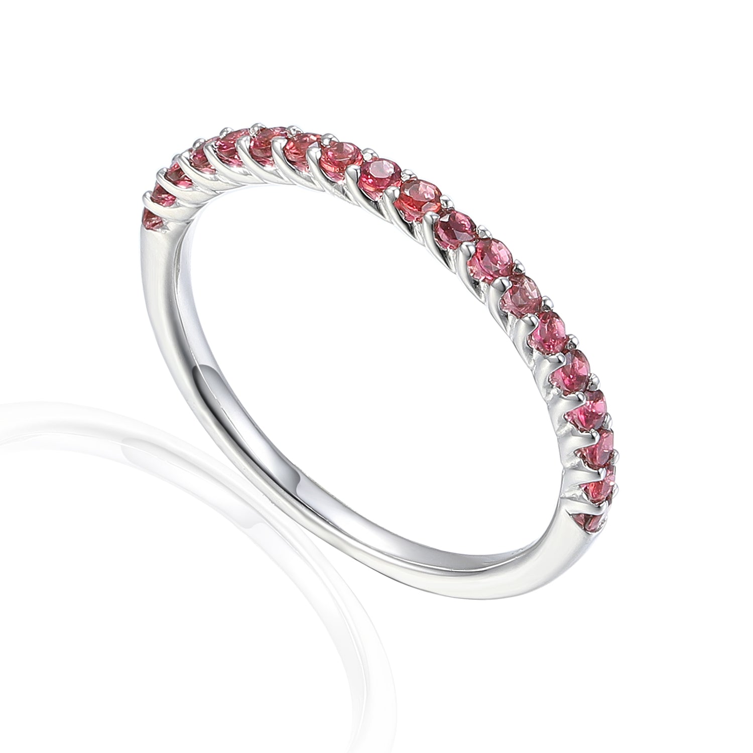 Fine Gemstone Set Eternity Ring