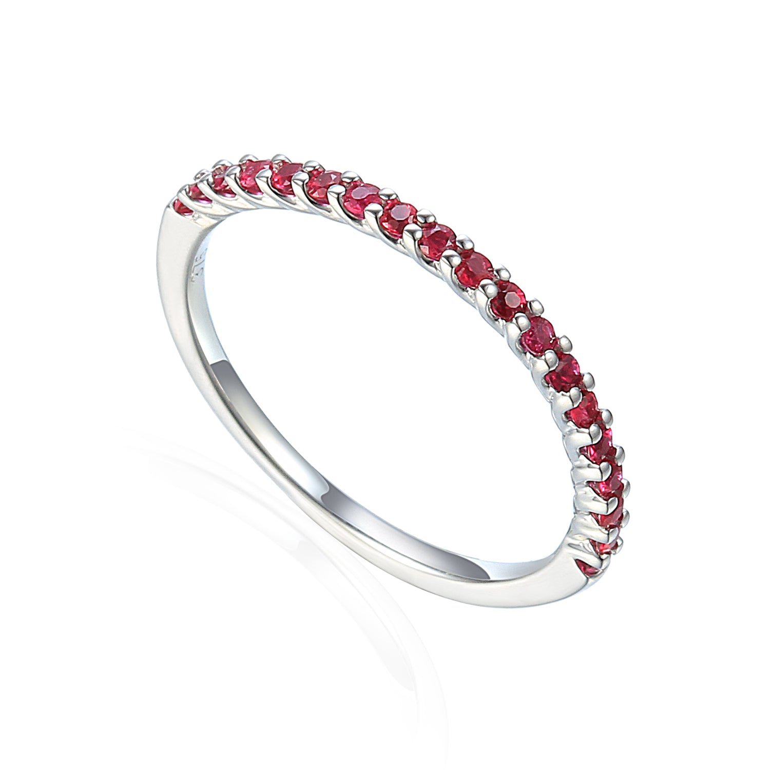 Fine Gemstone Set Eternity Ring