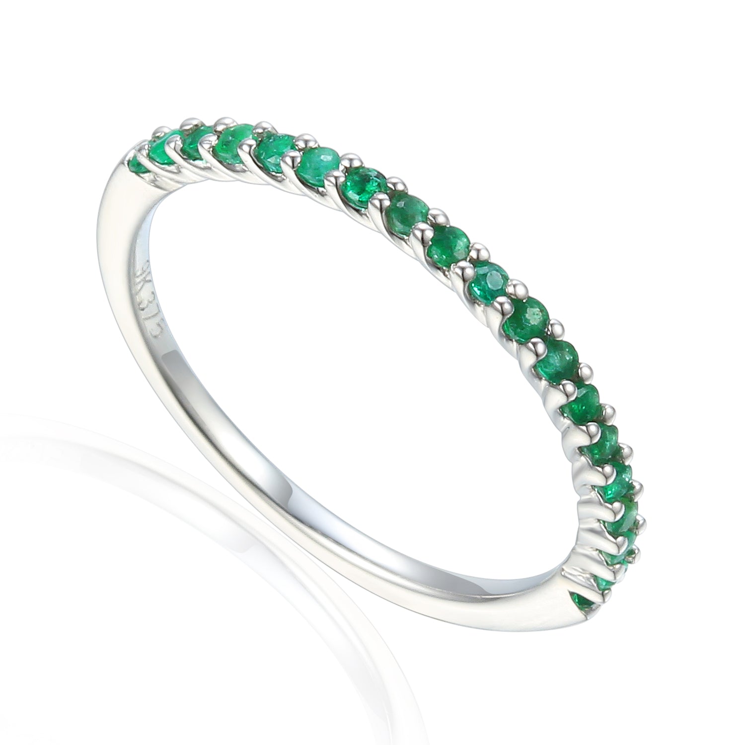 Fine Gemstone Set Eternity Ring