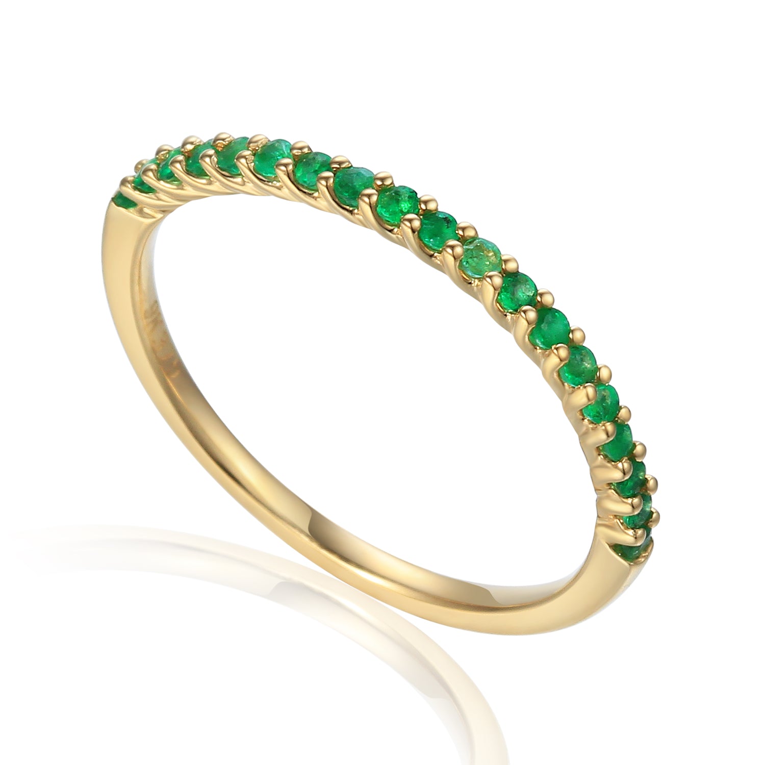 Fine Gemstone Set Eternity Ring